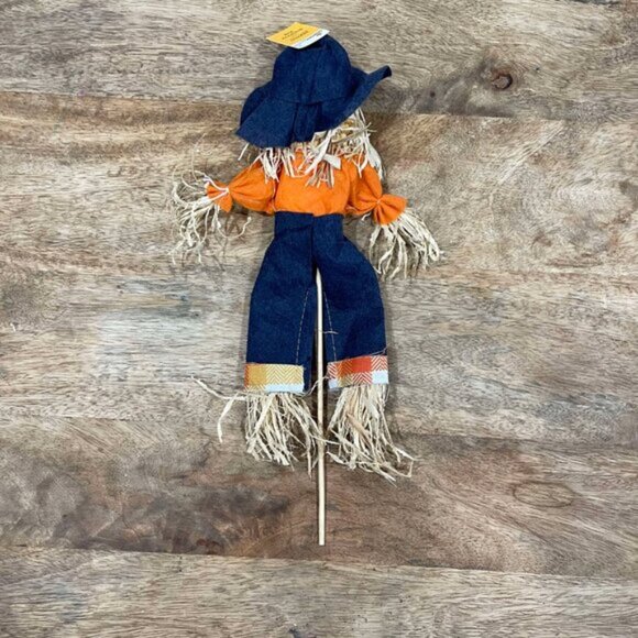NEW 18Pc Fall Harvest Scarecrow Picks - Picture 5 of 8